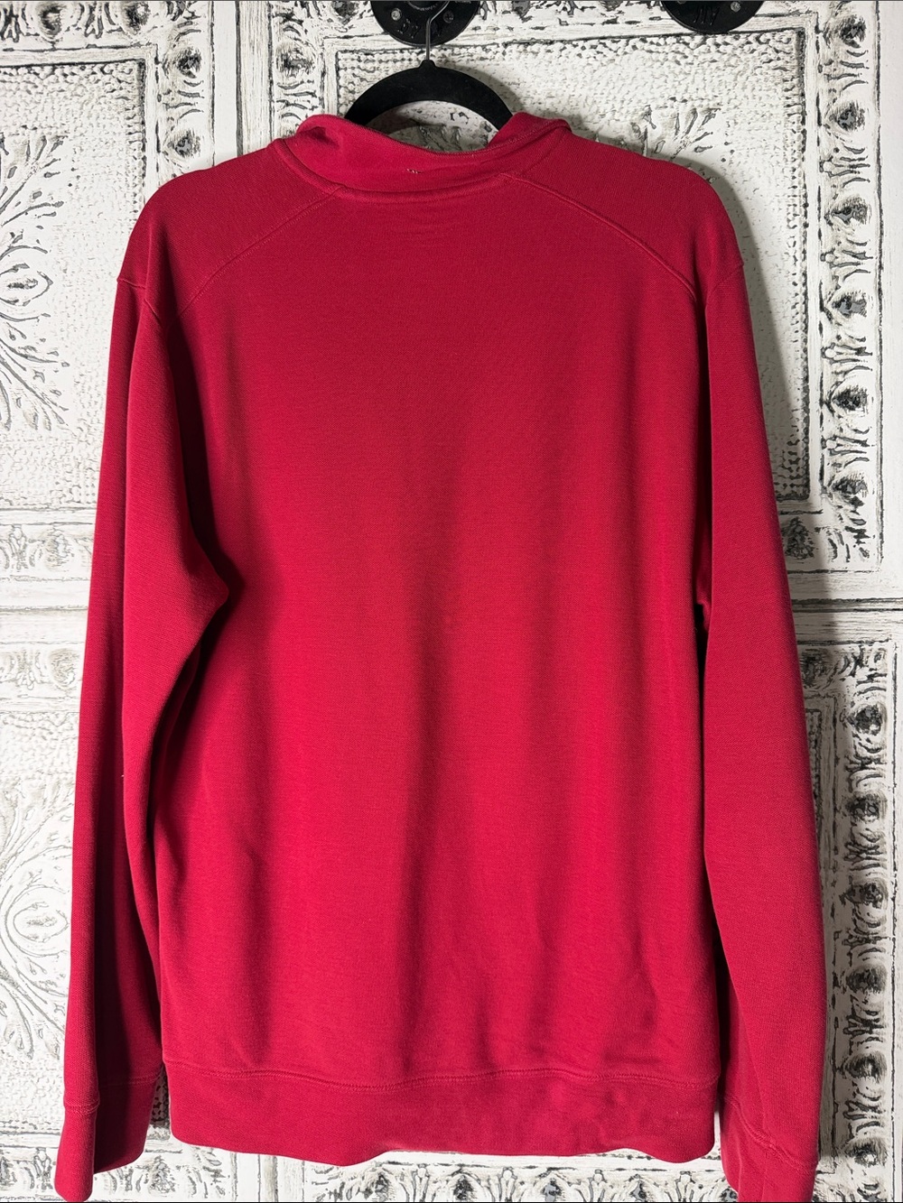 Vineyard Vines Men's Maroon collared pull over - Picture 7 of 7